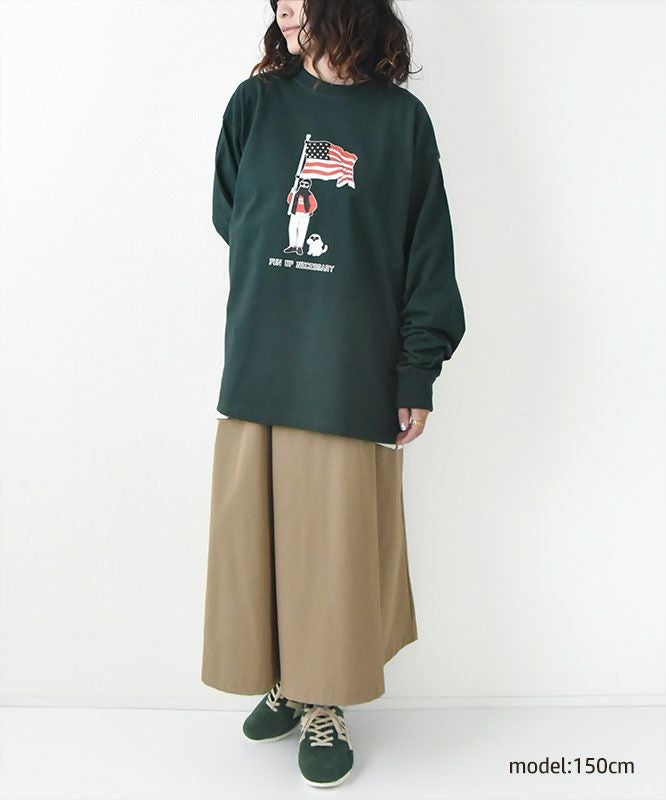 FUN｜Stars and Stripes オジサン L/S TEE [[F-25050512]][D]