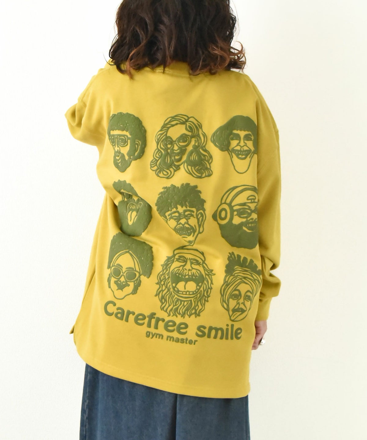 ジムマスター｜10.3oz carefree smile SWEAT [[G621780]][D]