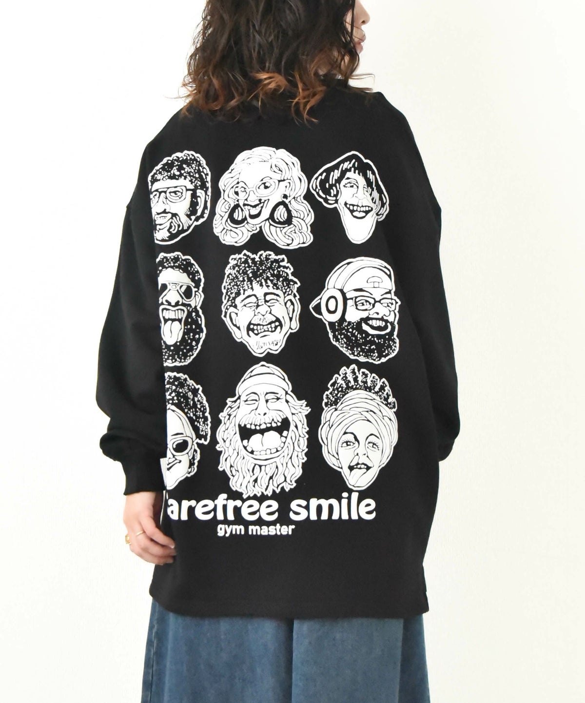 ジムマスター｜10.3oz carefree smile SWEAT [[G621780]][D]