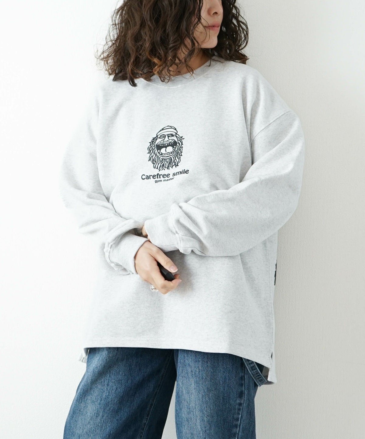 ジムマスター｜10.3oz carefree smile SWEAT [[G621780]][D]