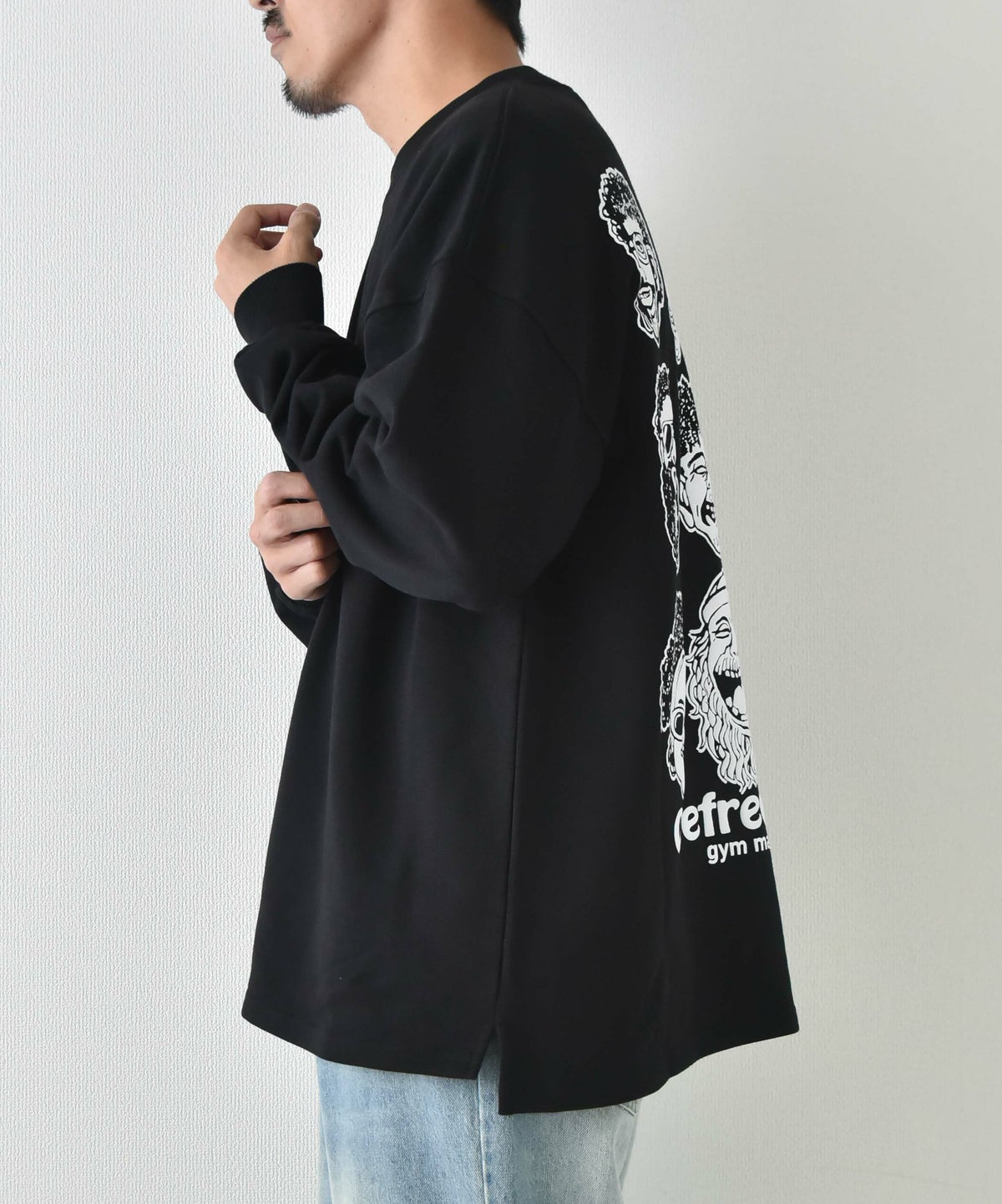 ジムマスター｜10.3oz carefree smile SWEAT [[G621780]][D]