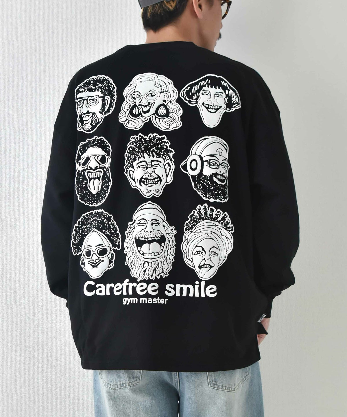 ジムマスター｜10.3oz carefree smile SWEAT [[G621780]][D]
