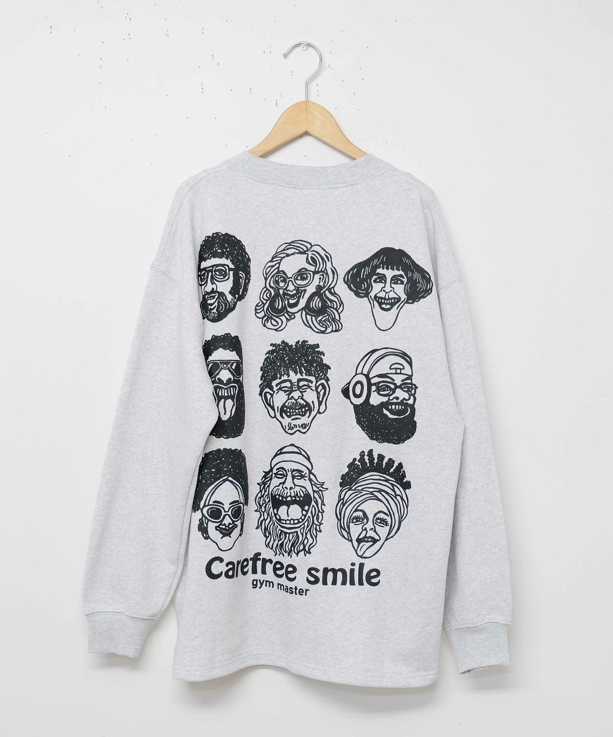 ジムマスター｜10.3oz carefree smile SWEAT [[G621780]][D]