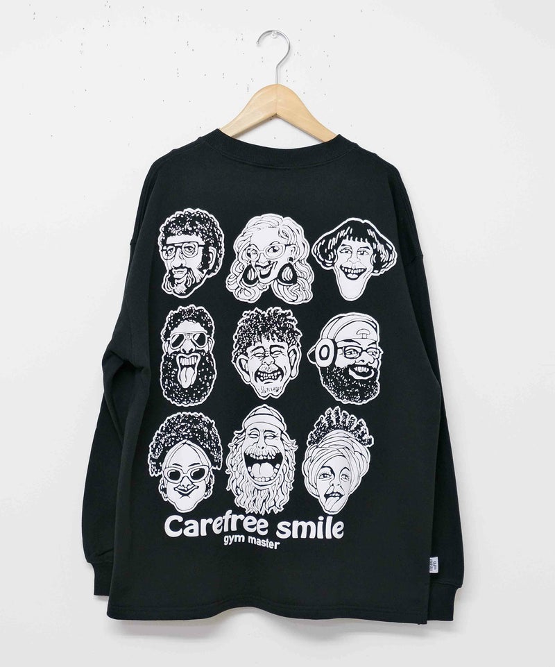ジムマスター｜10.3oz carefree smile SWEAT [[G621780]][D]