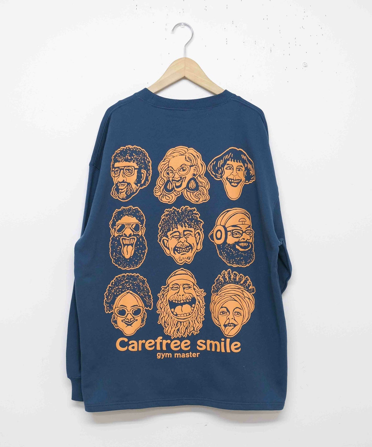 ジムマスター｜10.3oz carefree smile SWEAT [[G621780]][D]
