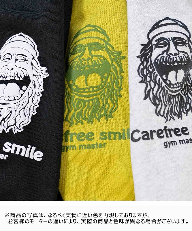 ジムマスター｜10.3oz carefree smile SWEAT [[G621780]][D]
