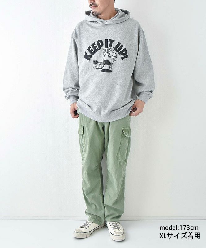 ジムマスター｜10.3oz KEEP IT UP スウェットプルパーカー [[G621788]][D]