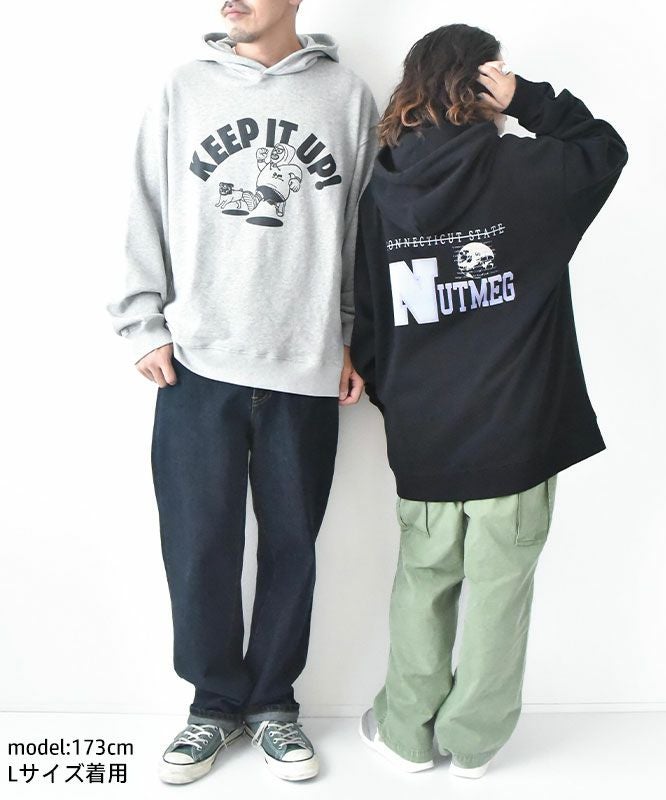 ジムマスター｜10.3oz KEEP IT UP スウェットプルパーカー [[G621788]][D]