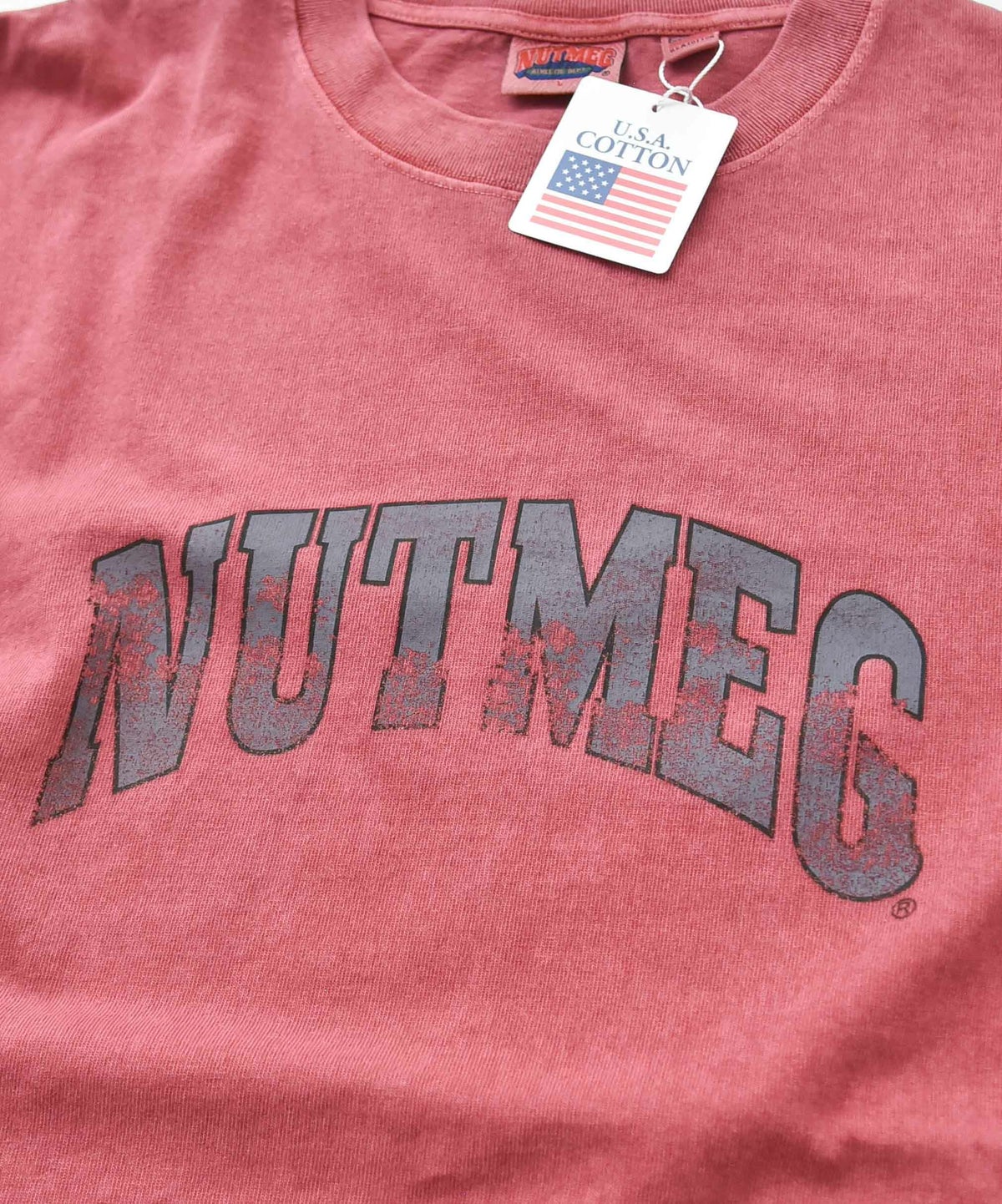 NUTMEG｜ピグメント染　BIG ロングスリーブTee [[2J7-65506]][D]