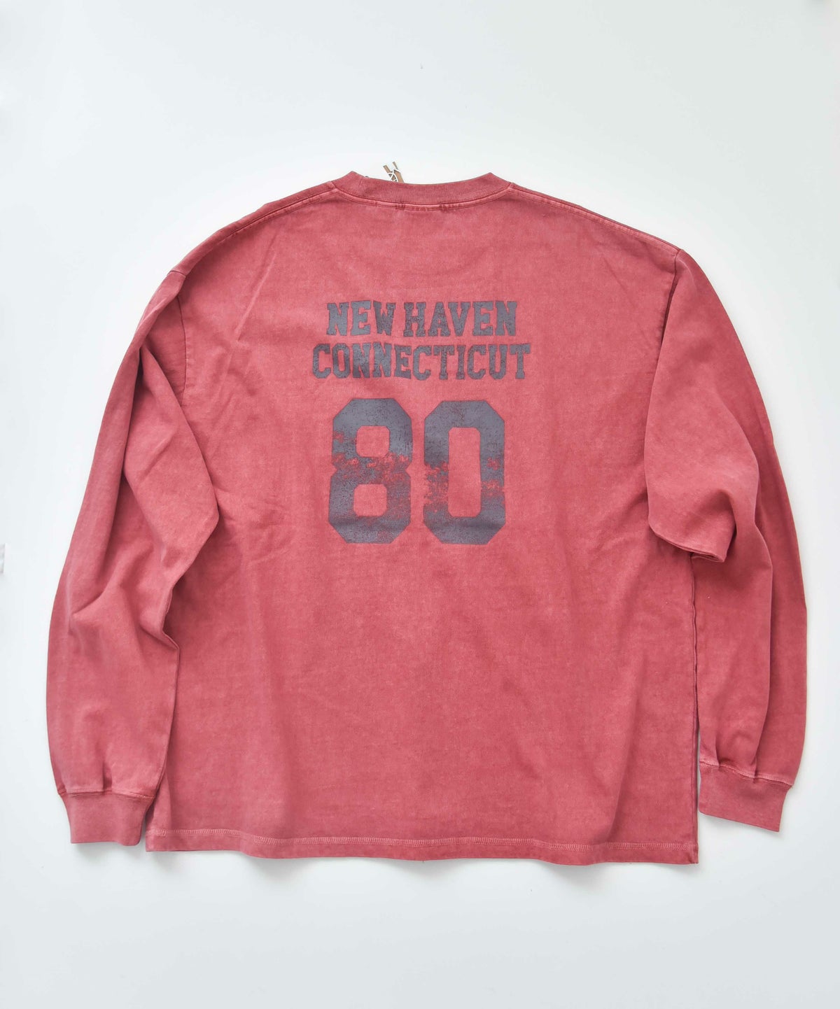 NUTMEG｜ピグメント染　BIG ロングスリーブTee [[2J7-65506]][D]