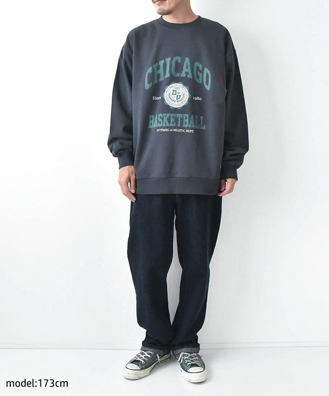  NUTMEG｜クルーネック　BIG トレーナー [[2J7-65509]][D]