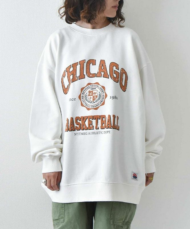 NUTMEG｜クルーネック　BIG トレーナー [[2J7-65509]][D]