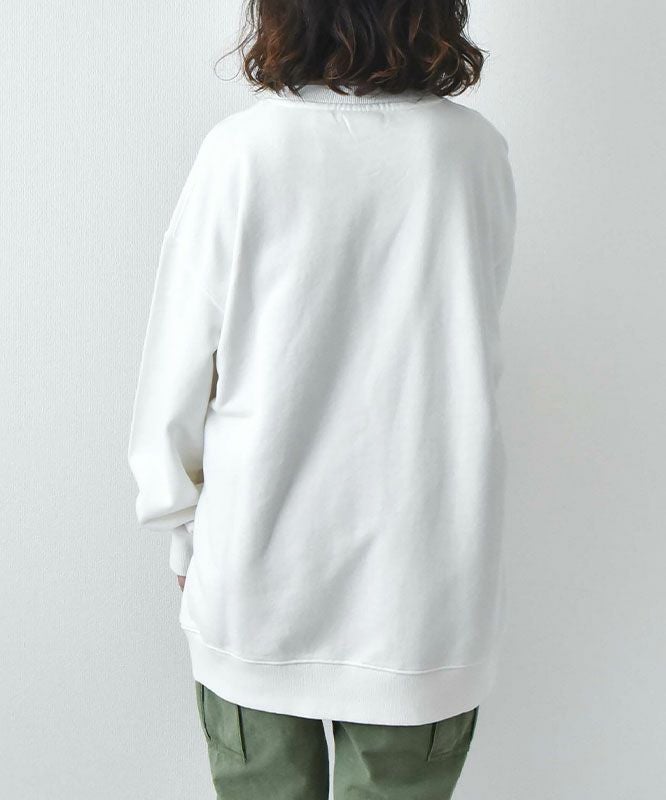  NUTMEG｜クルーネック　BIG トレーナー [[2J7-65509]][D]