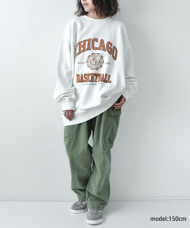  NUTMEG｜クルーネック　BIG トレーナー [[2J7-65509]][D]