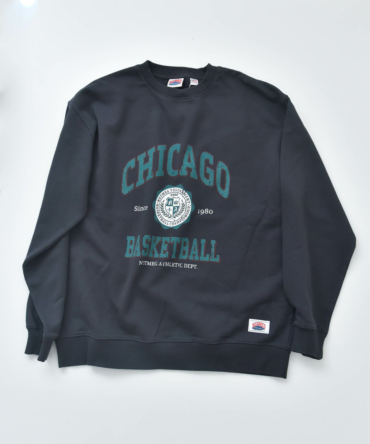  NUTMEG｜クルーネック　BIG トレーナー [[2J7-65509]][D]