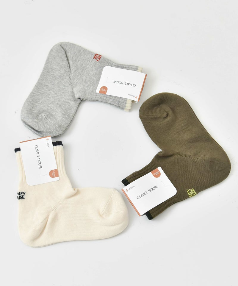 COMFY HOUSE｜ステッチ・ミドルクルー [[CHL250MC4]][D]