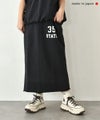 and quarter｜ロゴ入りスウェットスカート [[MA-519001]][C]