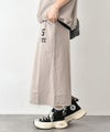 and quarter｜ロゴ入りスウェットスカート [[MA-519001]][C]