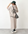 and quarter｜ロゴ入りスウェットスカート [[MA-519001]][C]