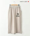 and quarter｜ロゴ入りスウェットスカート [[MA-519001]][C]