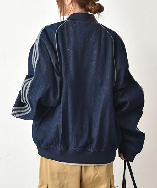 adidas｜アディカラー ルーズ SST デニム ストーン　インディゴデニム　 [[VS269]][C]