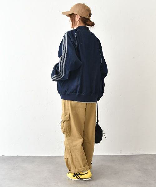 adidas｜アディカラー ルーズ SST デニム ストーン　インディゴデニム　 [[VS269]][C]