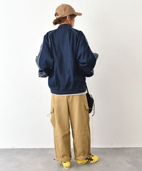 adidas｜アディカラー ルーズ SST デニム ストーン　インディゴデニム　 [[VS269]][C]