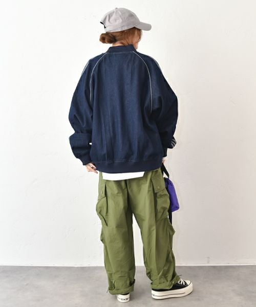 adidas｜アディカラー ルーズ SST デニム ストーン　インディゴデニム　 [[VS269]][C]