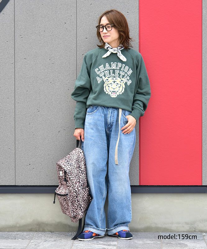 Champion｜プリントロゴクルースウェット [[C3-C004]][C]