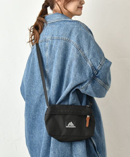 GREGORY｜エンベロップショルダーボールド4/ブラック [[1254061041]][C]