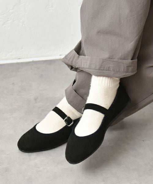 【良品】フィンコンフォート ナガサキ ワンストラップシューズ メリージェーン JAVERFLEX｜ワンストラップフラットシューズ [[25-06505]][C] | ma28