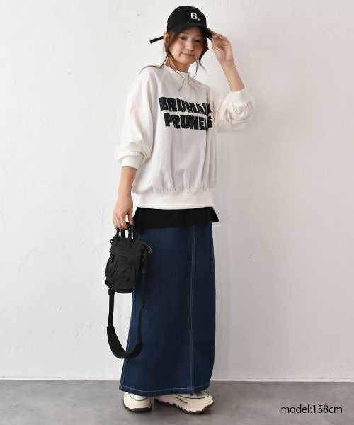 GRAMICCI｜ベルト付デニムスカート [[G5FW-SK028]][C]