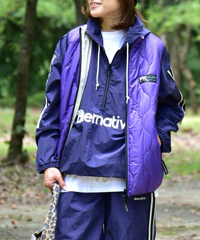 WILD THINGS｜REVERSIBLE BELAY VEST/ダウンベスト [[WT25140SK]][C]