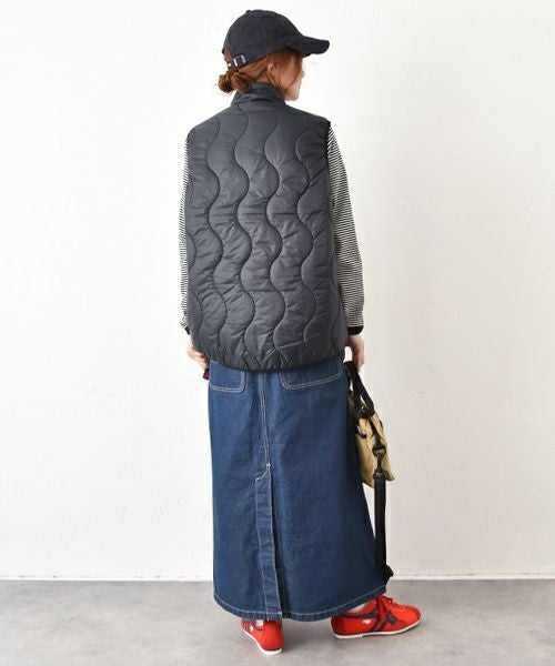 WILD THINGS｜REVERSIBLE BELAY VEST/ダウンベスト [[WT25140SK]][C]