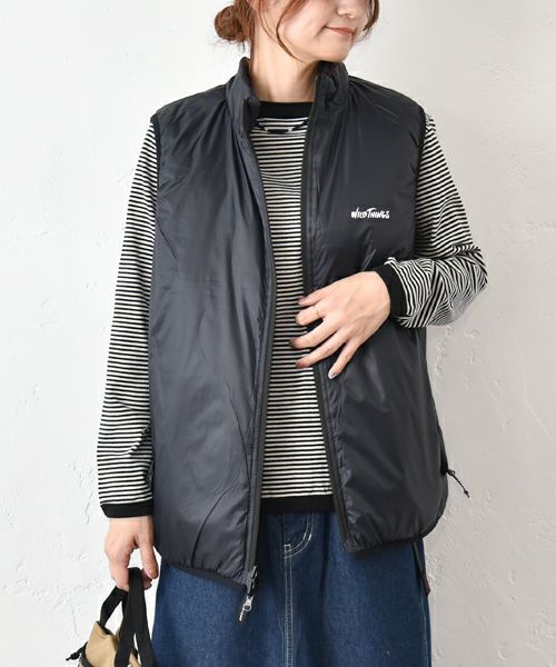 WILD THINGS｜REVERSIBLE BELAY VEST/ダウンベスト [[WT25140SK]][C]