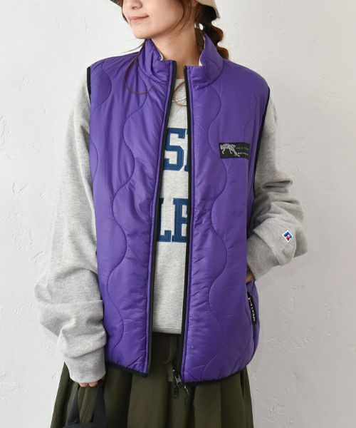 WILD THINGS｜REVERSIBLE BELAY VEST/ダウンベスト [[WT25140SK]][C