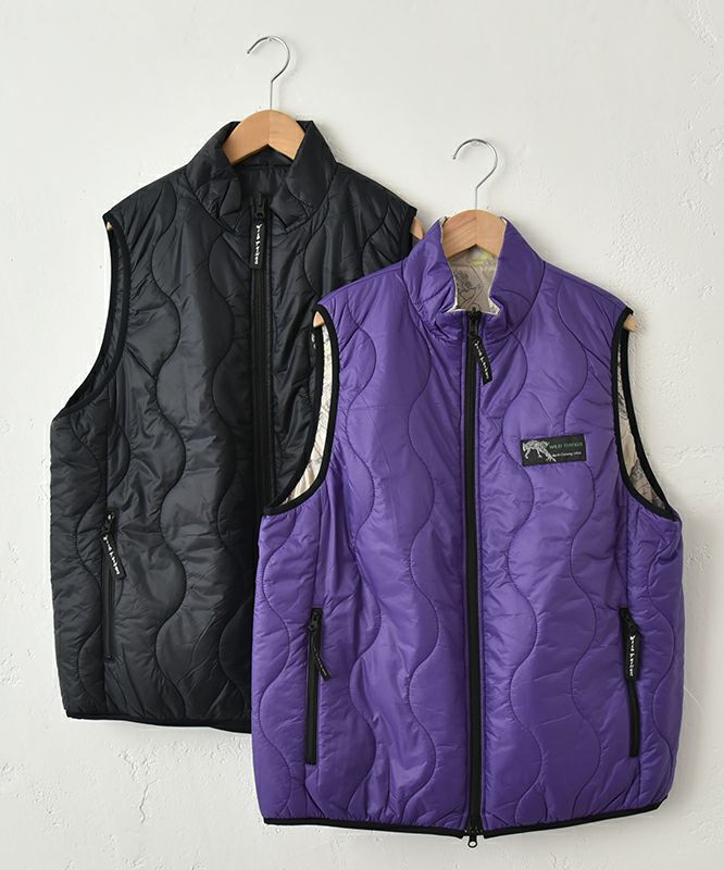 WILD THINGS｜REVERSIBLE BELAY VEST/ダウンベスト [[WT25140SK]][C]