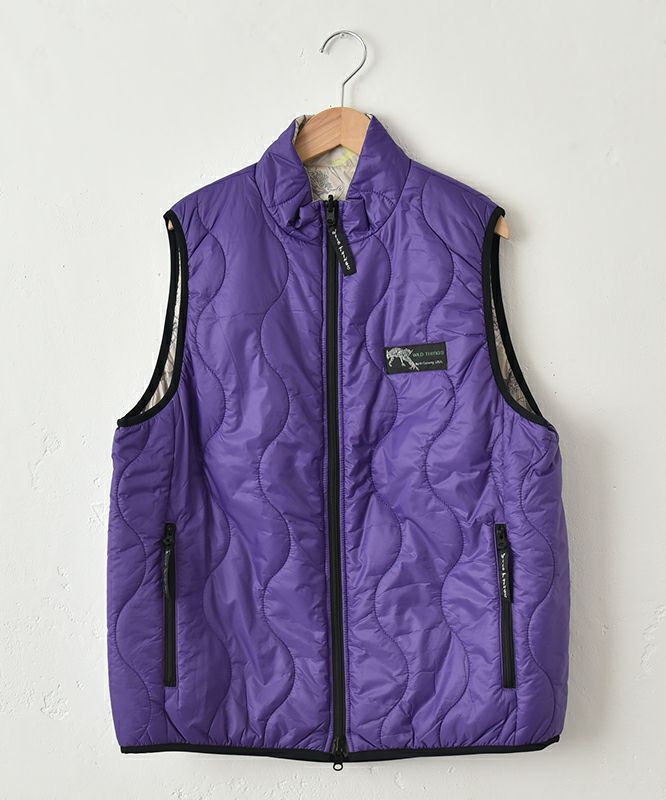 WILD THINGS｜REVERSIBLE BELAY VEST/ダウンベスト [[WT25140SK]][C