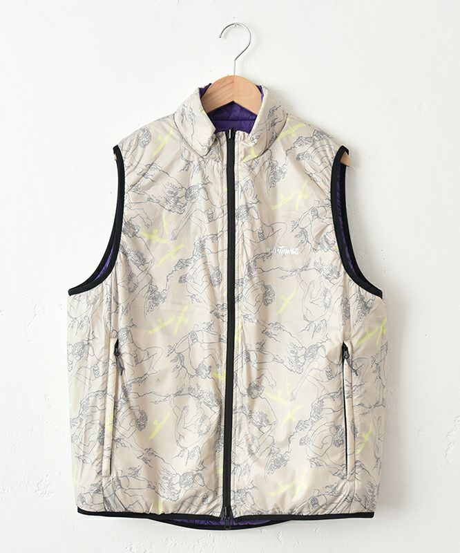 WILD THINGS｜REVERSIBLE BELAY VEST/ダウンベスト [[WT25140SK]][C]