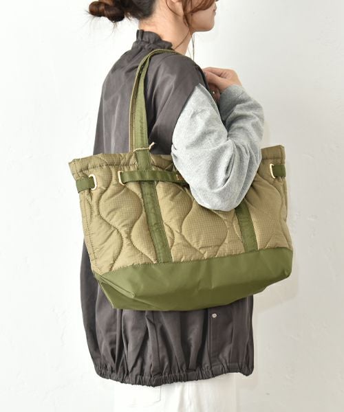TRIFFER｜キルティングトート [[BV-002]][C]