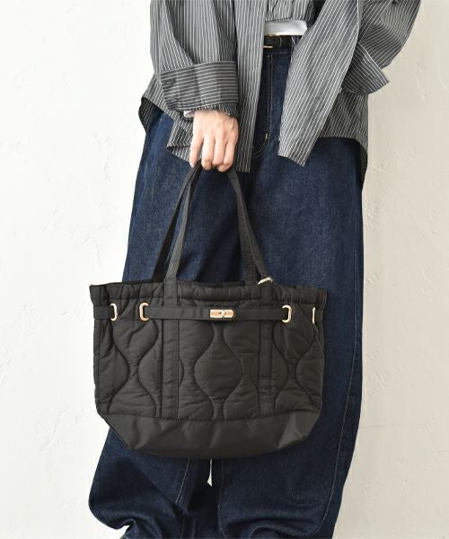 TRIFFER｜キルティングトート [[BV-002]][C]