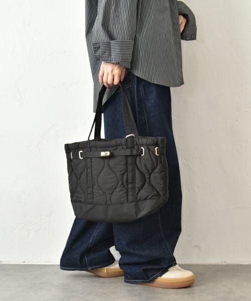 TRIFFER｜キルティングトート [[BV-002]][C]