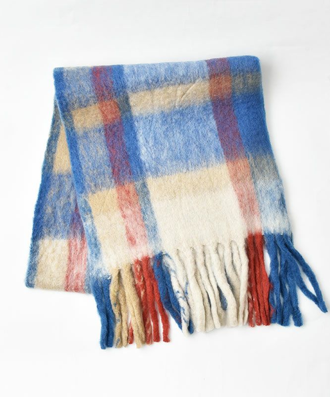 PANKAJ｜チェックストール [[ECHARPE 40]][C]