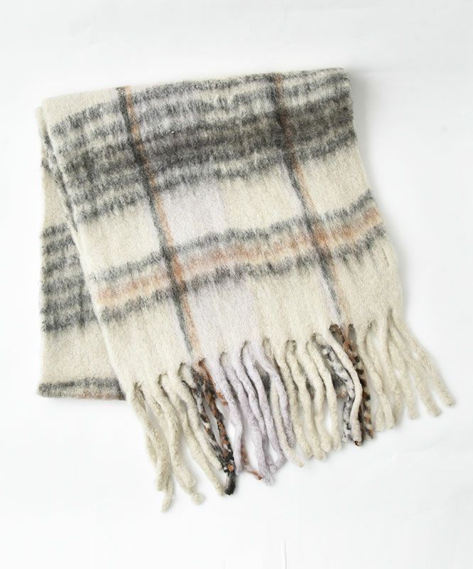 PANKAJ｜チェックストール [[ECHARPE 40]][C]