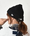 NEW ERA｜RIB CUFF KNIT BLK/ニット帽 [[11781244]][C]