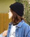 NEW ERA｜RIB CUFF KNIT BLK/ニット帽 [[11781244]][C]