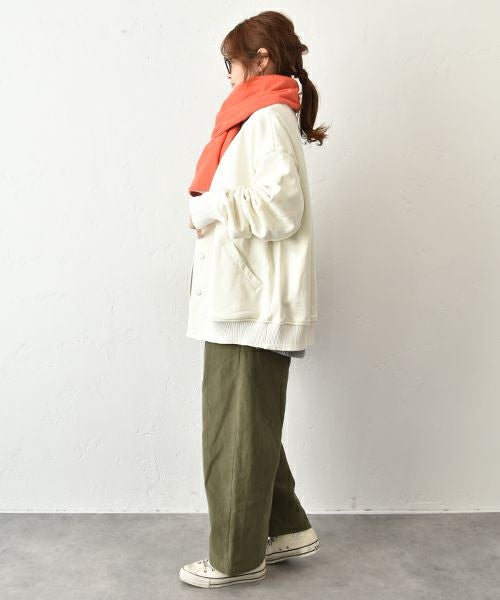 SUBLIME｜フリース×キルティング2WAYストール [[SB253-0614]][C]