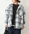 UNIVERSAL　OVERALL｜フーディー チェックワークアウター [[U2533450]][C]