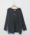  HUMS｜デニムコンビジップカーデ [[RNK-2592]][C]