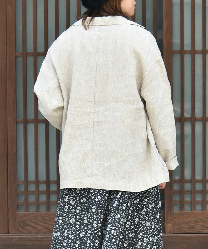  HEAVENLY｜Linen Tailored Jcket [[2549033]][C]